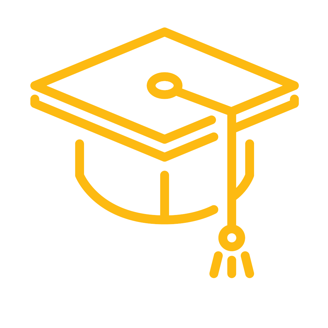 Graduation cap icon