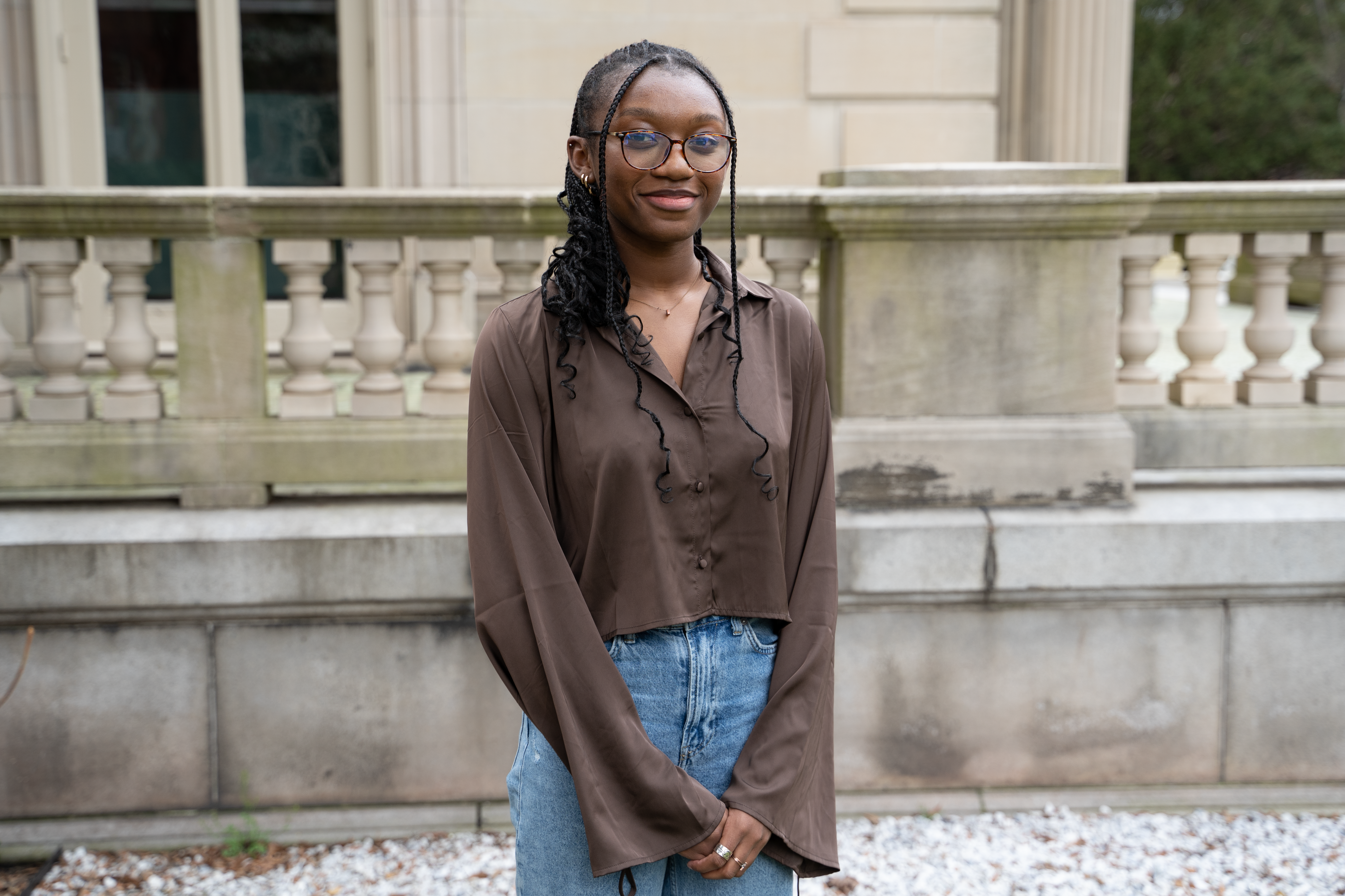 Student Kayla Amoah